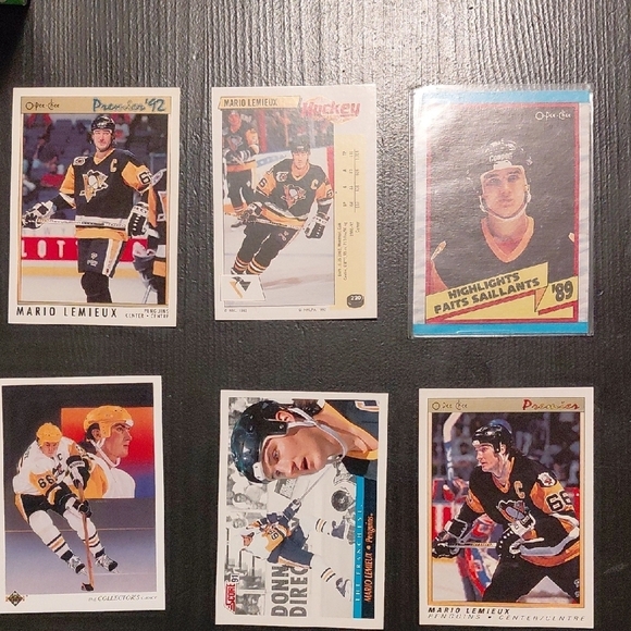 Other - Mario Lemieux Hockey Card Set - Black and Gold